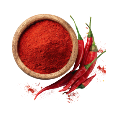 hot chili pepper powder